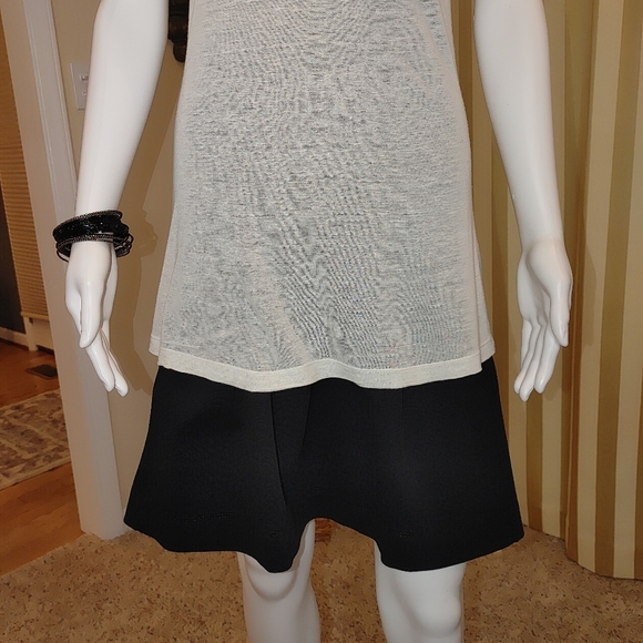 THEORY LAYERED TANK DRESS W/ POCKETS S - Picture 2 of 10